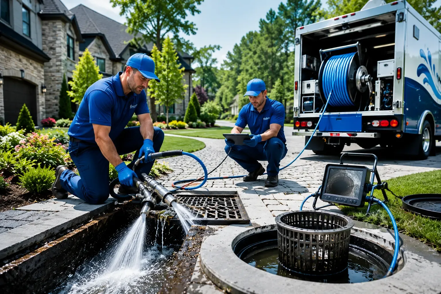 Local outdoor drain cleaning professionals in Petroleum, IN